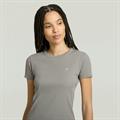 Rib cap sleeve wmn wild dove