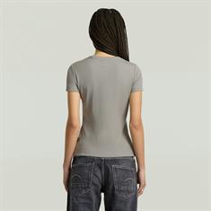 Rib cap sleeve wmn wild dove