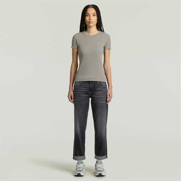Rib cap sleeve wmn wild dove