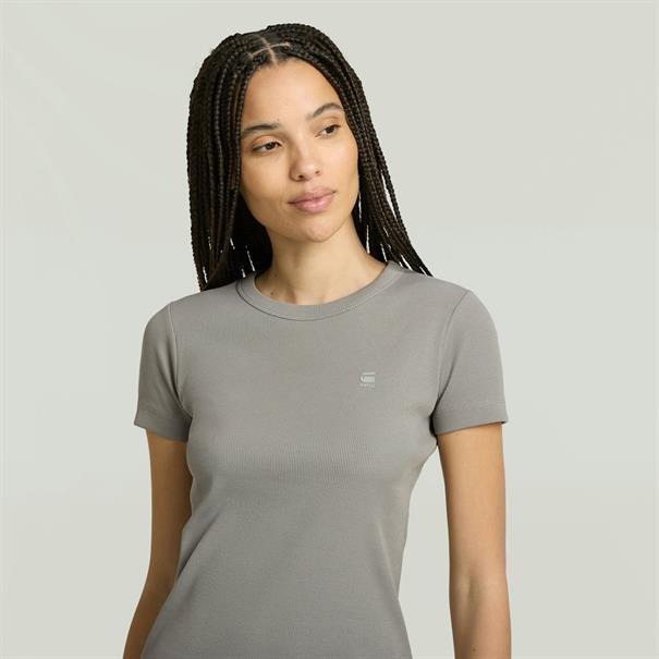 Rib cap sleeve wmn wild dove
