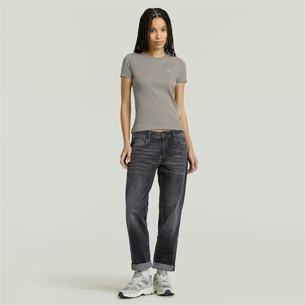 Rib cap sleeve wmn wild dove