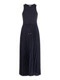 RIB TANK PLEATED DRESS MIDI NS desert sky