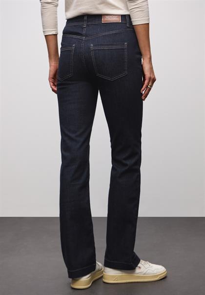 Rinsed Bootcut Jeans rinsed dark blue