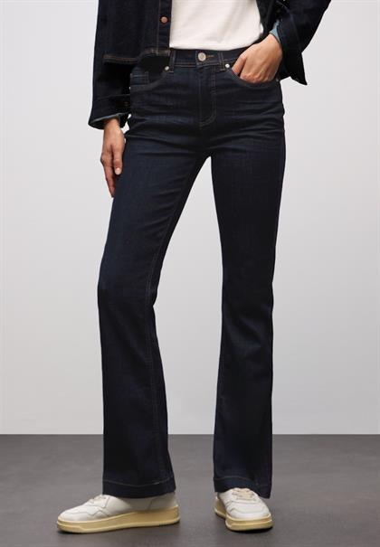 Rinsed Bootcut Jeans rinsed dark blue