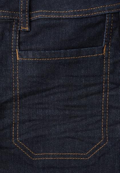 Rinsed Wide Leg Jeans rinsed wash