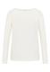 Rippstruktur Shirt vanilla white