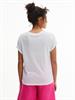 RLX LINEN LYOCELL C-NK TOP SS white