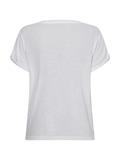 RLX LINEN LYOCELL C-NK TOP SS white