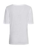 RLX LINEN LYOCELL SCOOP-NK TOP white