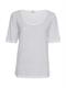 RLX LINEN LYOCELL SCOOP-NK TOP white