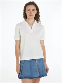 RLX OPEN PLACKET LYOCELL POLO SS ecru