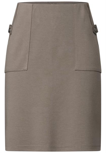 Rock in Unifarbe dark tumbled beige
