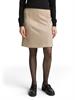 Rock in Wildleder-Optik soft taupe grey