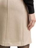 Rock in Wildleder-Optik soft taupe grey
