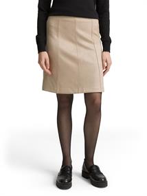 Rock in Wildleder-Optik soft taupe grey