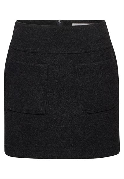 Rock in Woll-Optik anthracite melange