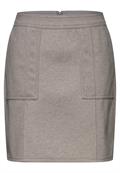Rock in Woll-Optik breezy beige mel.