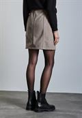 Rock in Woll-Optik breezy beige mel.