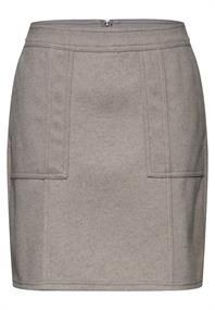 Rock in Woll-Optik breezy beige mel.