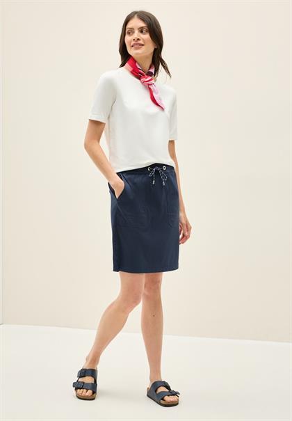 Rock mit feinen Streifen urban navy blue