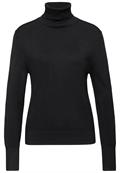 Rollkragen Pullover black