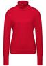 Rollkragen Pullover racing red