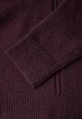 Rollkragen Sweater enigma red