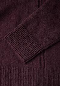Rollkragen Sweater enigma red