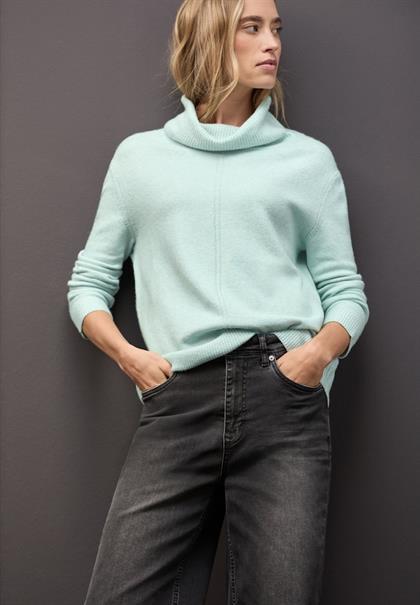 Rollkragen Sweater mellow mint mel.