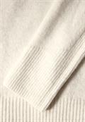 Rollkragenpullover birch white melange