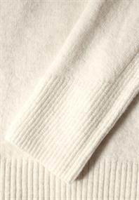 Rollkragenpullover birch white melange