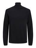 Rollkragenpullover black