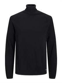 Rollkragenpullover black