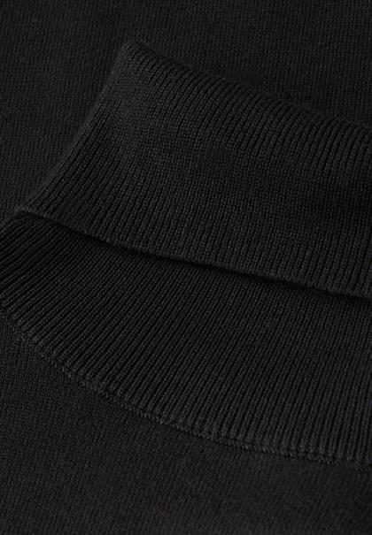 Rollkragenpullover black