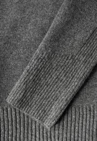 Rollkragenpullover flint grey melange