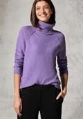 Rollkragenpullover gentle lilac melange