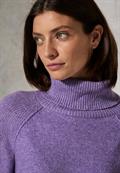 Rollkragenpullover gentle lilac melange