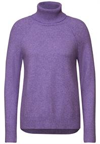 Rollkragenpullover gentle lilac melange