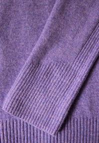 Rollkragenpullover gentle lilac melange