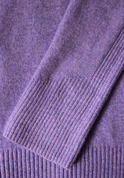 Rollkragenpullover gentle lilac melange