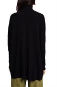 Rollkragenpullover mit Fledermausärmeln black