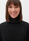 Rollkragenpullover schwarz