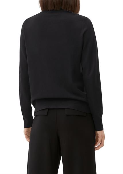 Rollkragenpullover schwarz