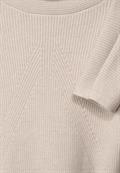 Rollkragenpullover whisper cream melange