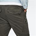 Roxic straight tapered cargo pant asfalt gd