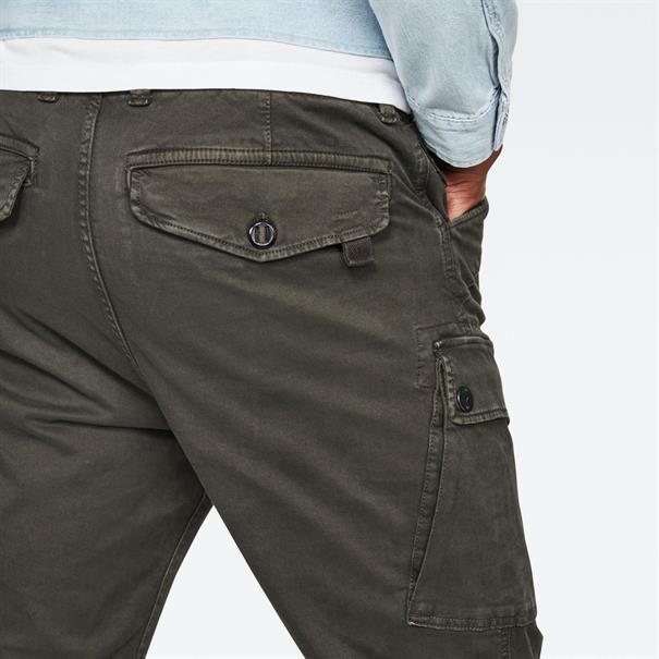 Roxic straight tapered cargo pant asfalt gd