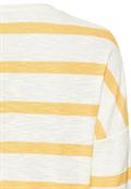 Rundhals Pullover aus Baumwolle apricot fantasy