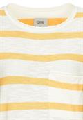 Rundhals Pullover aus Baumwolle apricot fantasy