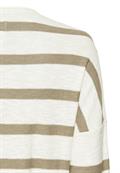 Rundhals Pullover aus Baumwolle dark straw fantasy