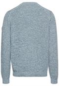 Rundhals Pullover aus Baumwolle smoke blue